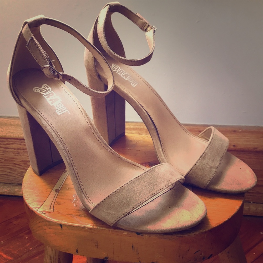 Suede Heels